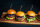 Premium Burger Set Edelstahl Kunststoff schwarz