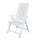 DIANA Multipositionssessel weiss aus Vollkunststoff 67 x 60 x 107cm