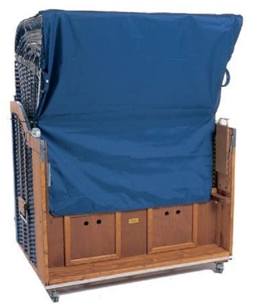 Vorspannschutzhülle für 3-Sitzer blau