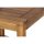 Astoria Beistelltisch 45x45x45 cm Gestell und Tischplatte Akazienholz natur ge&ouml;lt