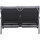 Valencia Loungebank matt anthrazit / salt&pepper Gestell Aluminium, Fläche Ranotex®-Gewebe grau, inkl. Kissen