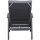 Valencia Loungesessel matt anthrazit / salt&pepper Gestell Aluminium, Fläche Ranotex®-Gewebe grau, inkl. Kissen