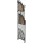 Eckregal Prato 140cm Eisen mit Mosaikoptik