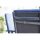 ASTER Sesselauflage 123cm Dessin Fish Bone dunkelblau, 100 % recyceltes Polyester