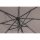 Avio Mittelstockschirm anthrazit/taupe &Oslash; 300cm Gestell Alu anthrazit, Streben Stahl, Bezug 100% Polyester, 220g/m&sup2; taupe, Lichtschutzfaktor UPF 50+