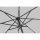 Avio Mittelstockschirm anthrazit/stone 250cm x 200cm Gestell Alu anthrazit, Streben Stahl, Bezug 100% Polyester, 220g/m² stone, Lichtschutzfaktor UPF 50+