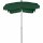 Tropico Mittelstockschirm anthrazit/grün 210cm x 140cm Gestell Stahl anthrazit, Bezug 100% Polyester, 180g/m² in grün, Lichtschutzfaktor UPF 50+