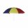 Multicolor Mittelstockschirm wei&szlig;/multicolor &Oslash; 180cm Gestell Stahl wei&szlig;, Bezug 100% Nylon, 45g/m&sup2; in multicolor