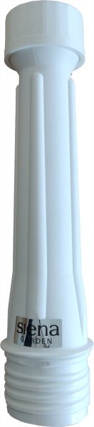 Kunststoffrohr wei&szlig; zu Balkonst&auml;nder, 18-36mm f&uuml;r Schirmst&ouml;cke &Oslash; 19 - 38 mm