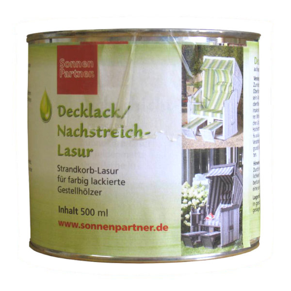 Decklack / Nachstreich-Lasur Gr&uuml;n