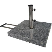 EASY STAND Schirmständer Granit 40 kg eckig
