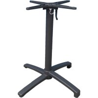 Tischgestell TREVISO, Alu, anth. pulverbesch.