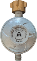 Gasdruckregler mit Schlauchbruchsicherung 50mbar G1/4...
